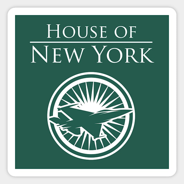 House of New York (NYJ) Magnet by SteveOdesignz